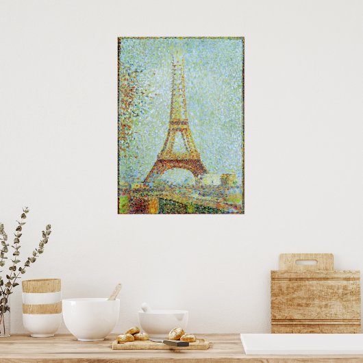 La Tour Eiffel - Tableau Célèbre (Cuisine)