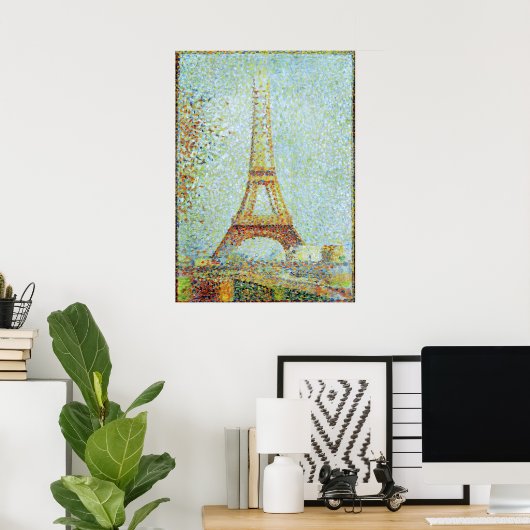 La Tour Eiffel - Tableau Célèbre (Bureau à domicile)