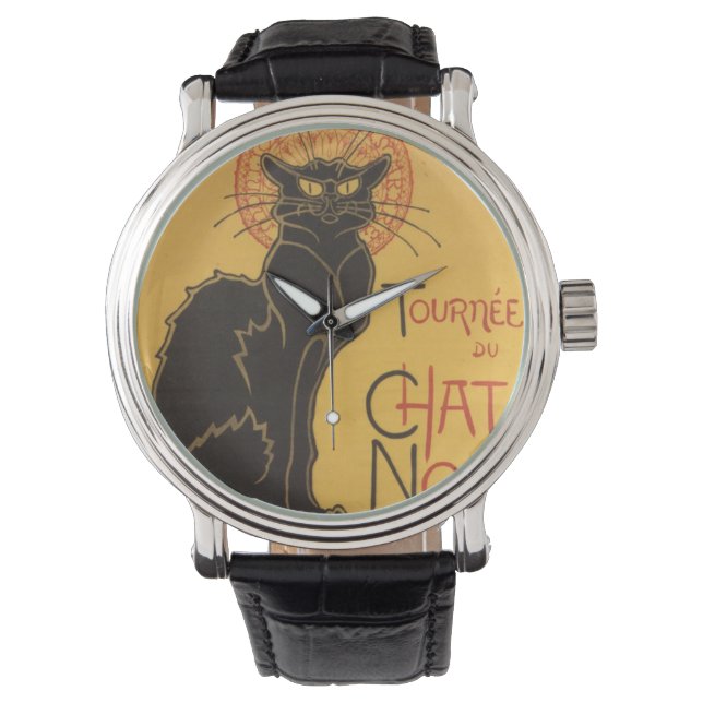 La tournée du Chat Noir Horloge (Voorkant)