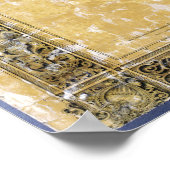 La Tourrette's Map of Louisiana (1848) Poster (Hoek)