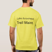LA trail crew T-Shirt (Achterkant)