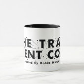La traînée est allée tasse de logo Renversée- par (Centre)