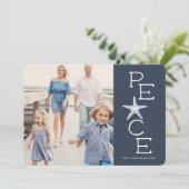 La tranquillité balnéaire | Carte de collage photo (Debout devant)