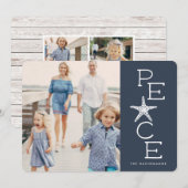 La tranquillité balnéaire | Carte de collage photo (Devant / Derrière)