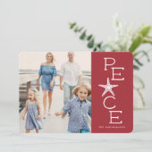 La tranquillité balnéaire | Carte de collage photo (Debout devant)