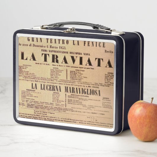 La Traviata World Premiere Poster (1853) (In situ)