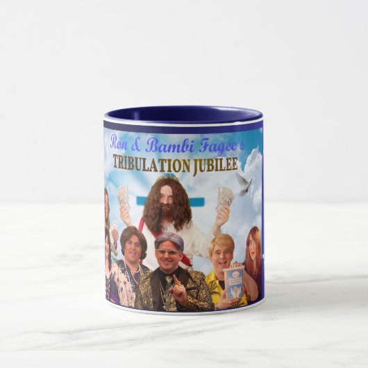 La Tribulation Jubilee Mug de Ron & Bambi Fagee (Centre)