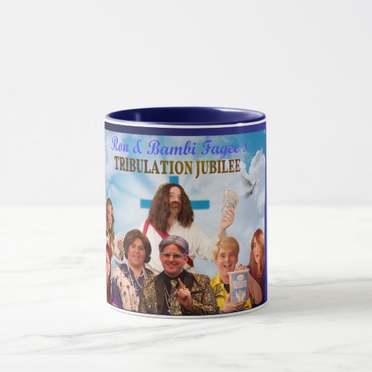 La Tribulation Jubilee Mug de Ron & Bambi Fagee (Centre)