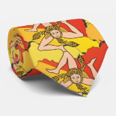 La Trinacria Fun Stropdas (Opgerold)