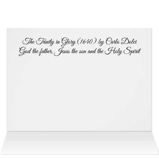 La Trinité (Intérieur Horizontal (Haut))