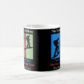 La Triple Couronne de la Mug de café Randonnée (Centre)