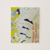 La Troupe de Mlle Eglantine door Toulouse Lautrec Legpuzzel (Verticaal)