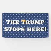 La Trump bloque la bannière (Horizontal)