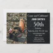 La Turquie à la chasse Camo Hommes Invitations d'a (Devant)