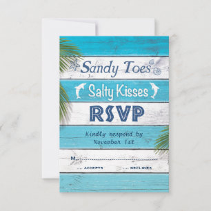 La turquoise Sandy botte les baisers salés RSVP