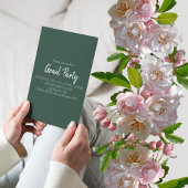 La typographie de quatrième année Invitation de di