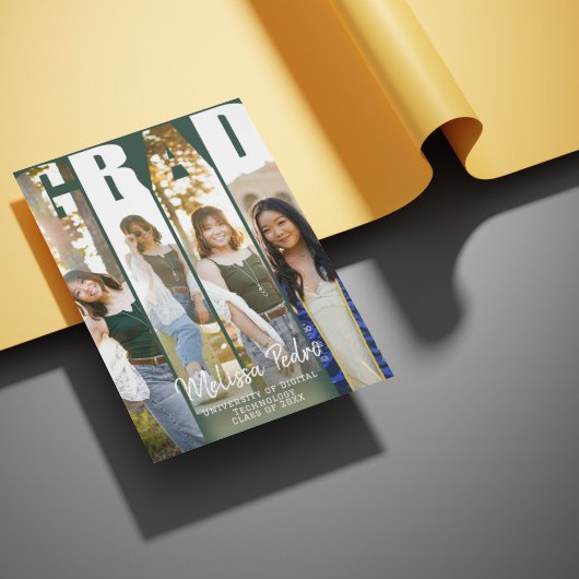 La typographie de quatrième année Invitation de di