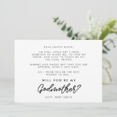 La typographie moderne Serez-vous ma carte Godmère (Debout devant)