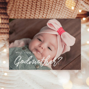 La typographie moderne Serez-vous ma carte Godmère