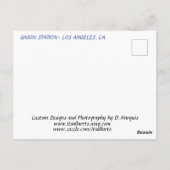 LA UNION STATION BRIEFKAART (Achterkant)