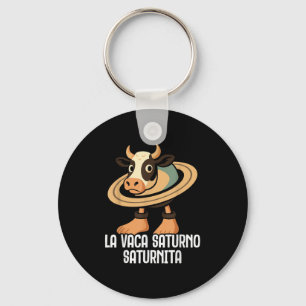 La Vaca Saturno Saturnita Italiaanse Hersenrot Fun Sleutelhanger