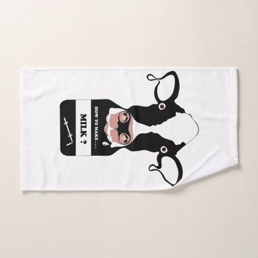 La Vache ! (Serviette à main)