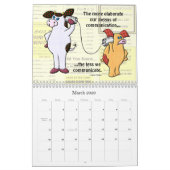 La vache 2015 à houx et le calendrier d'amis (Mar 2026)