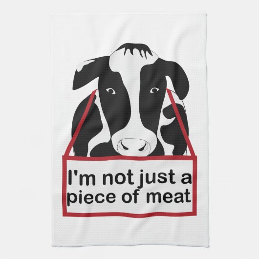 La vache, pas seulement la viande, la serviette de (Vertical)