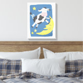 La vache sautait au-dessus de la lune Toile d'art (Insitu(Chambre))