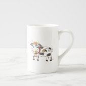 La vache suisse Bone China mug (Droite)