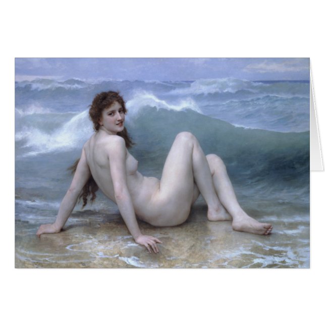 La vague de William-Adolphe Bouguereau (Devant horizontal)