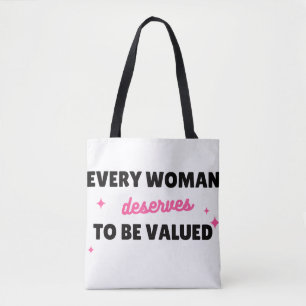 La Valeur d'une Femme – Sac Cabas