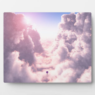 La Vallée dans la Plaque Photo des Nuages