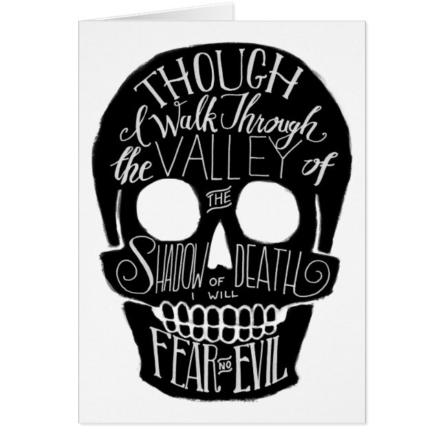 La Vallée de l'ombre de la mort (Devant)