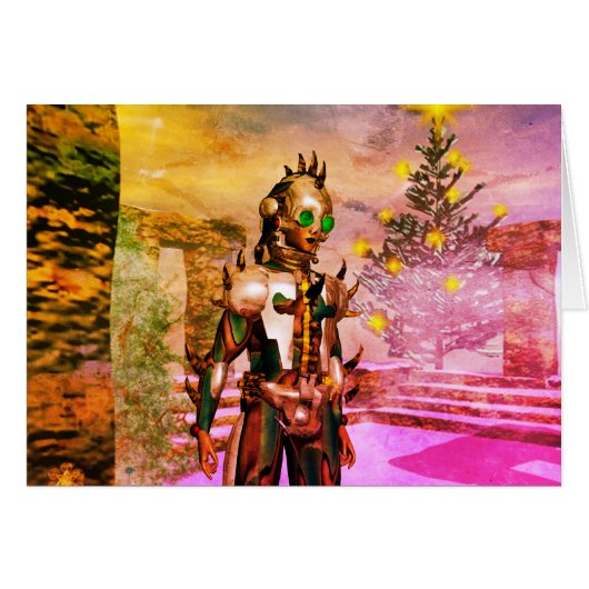 LA VEILLE DE NOUVELLE ANNÉE D'UN CYBORG Rose Yello (Devant horizontal)