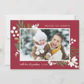 La verdure d'hiver | Carte photo de vacances (Devant)