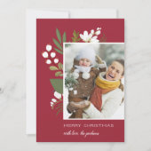 La verdure d'hiver | Carte photo de vacances (Devant)