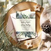 La verdure d'hiver | Faire-part de mariage formel