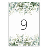 La verdure | Numéro de table Mariage (Par défaut)