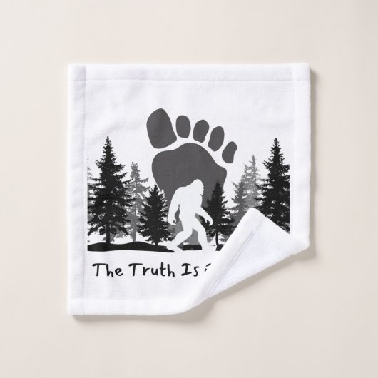 La vérité est là-bas (Gant de toilette)