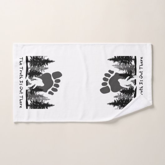 La vérité est là-bas (Serviette à main)