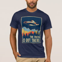 La vérité est là-bas TShirt zone 51 Alien OVNI