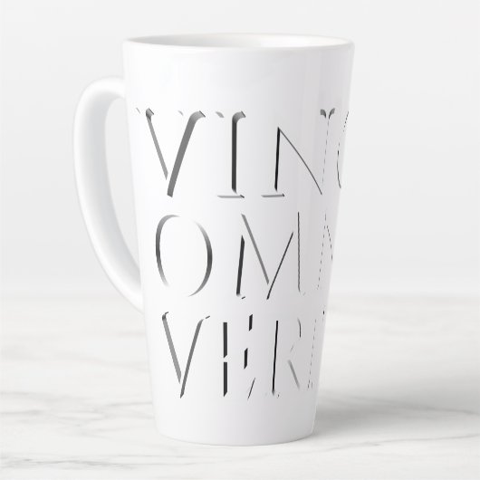 LA VÉRITÉ TRIOMPHE DE TOUT - Mug Light Latte (Angle gauche)