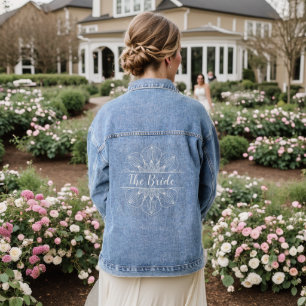 La veste Denim de la mariée