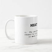 La viande sue :  La tasse (Gauche)