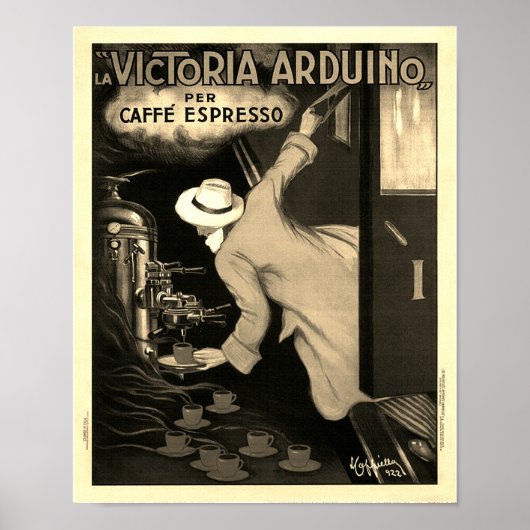 La Victoria Arduino Caffe Expresso Italië - Advert Poster (Voorkant)