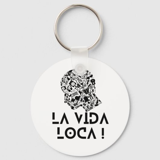 LA VIDA LOCA SLEUTELHANGER (Voorkant)