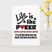 La VIE AIMENT les cartes de voeux faites sur (Fleur jaune)