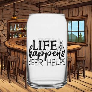 La vie amusante la bière aide l'art du mot