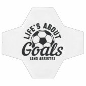 La vie au sujet des objectifs et de l’aide (Plat)